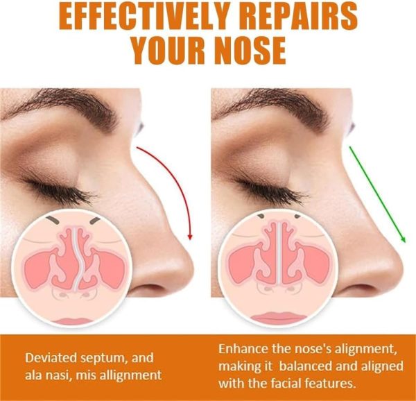 ⁦Azonee Nose Defining Serum, Sci-Effect Nose Lift Shaping Oil, Nasal Bone Remodeling Serum, Contouring Nose Lift Up Shaping Essence Oil (1 Pcs)⁩ - الصورة ⁦9⁩