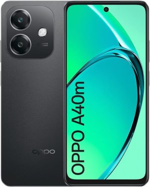 OPPO A40m Dual-SIM 256GB ROM + 8GB RAM (GSM Only | No CDMA) Factory Unlocked 4G/LTE Smartphone (Sparkle Black) - International Version