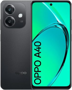 Oppo A40 Dual-SIM 128GB ROM + 4GB RAM (GSM Only | No CDMA) Factory Unlocked 4G/LTE Smartphone (Sparkle Black) - International Version