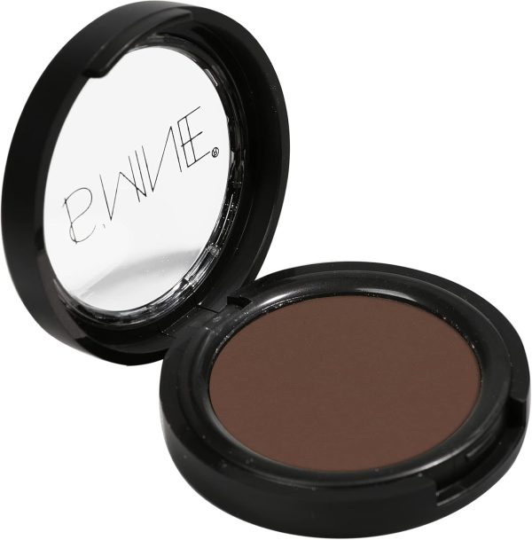 ⁦IS'MINE Single Eyeshadow Powder Palette Matte Coffee, High Pigment, Longwear Single Brown Eye Makeup for Day & Night (#04)⁩ - الصورة ⁦5⁩