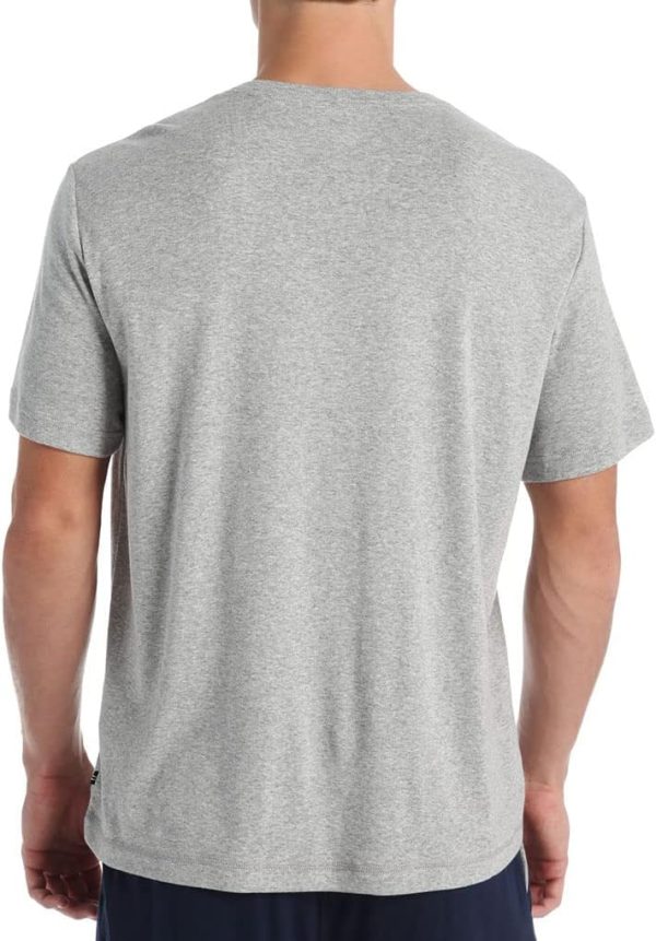 ⁦Nautica Men's Short Sleeve Crew Neck Soft Knit Sleep Tee⁩ - الصورة ⁦4⁩
