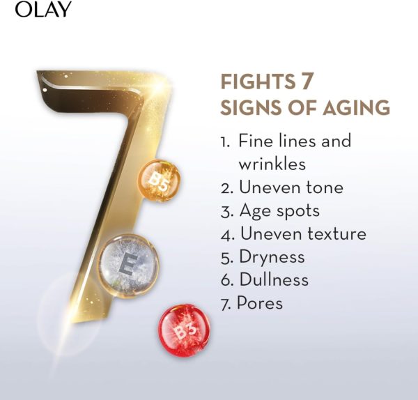 ⁦Olay Total Effects 7-in-1 Anti-Aging Serum, 50ml⁩ - الصورة ⁦5⁩