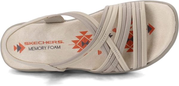 ⁦Skechers REGGAE SLIM - SIMPLY STRETCH womens Sport Sandal⁩ - الصورة ⁦6⁩
