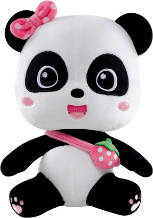 BabyBus Washable Plush Toy-7.9″ -Stuffed Animal Panda Miumiu in Sitting Posture.Gift Choice for Boys and Girls aged 0-6