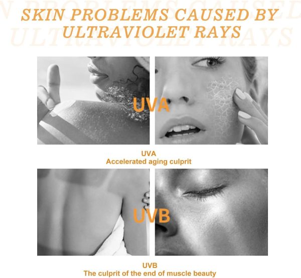 ⁦KASTWAVE Sun Cream Spf50, Sakura Spf 50 Face Moisturiser for Daily UVA UVB - Moisturizing Suncream for Oily Skin - No White Cast & Non-Greasy Lightweight Texture - Lotion Sunscreen Even Skin Tone⁩ - الصورة ⁦6⁩