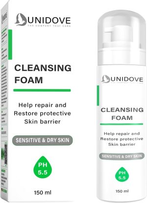 UniDove Foaming Face Wash 150ml Helps Restore Natural Skin Barrier & Maintains Hydration Levels
