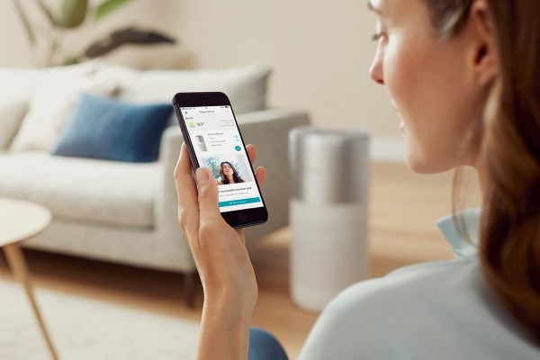 ⁦PHILIPS Air Purifier High Performance for Rooms Size of 98 m² removes house dust/aerosols and uncomfortable smell -Series 2000i AC2939/90⁩ - الصورة ⁦6⁩