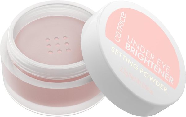 Catrice Under Eye Brightener Setting Powder, No. 010, Nude, Brightening, Instant Result, Softening, Natural, Vegan, Perfume, Alcohol, Parabens, Pack of 1 (2.3 g)