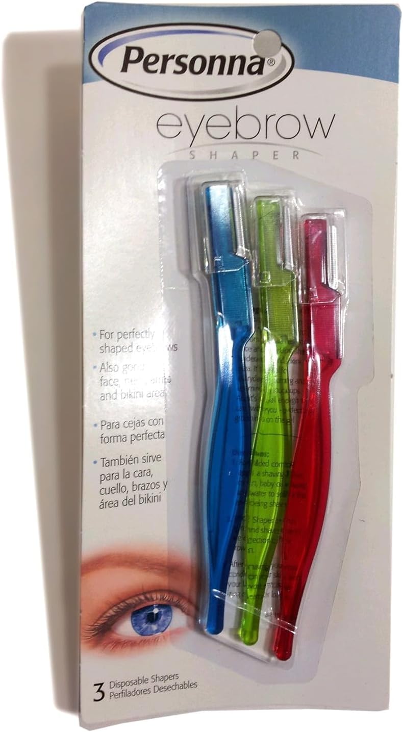 Personna Eyebrow Shaper for Men and Women - 6 Package Value Bundle (18 Total) 2 Personna Eyebrow Shaper for Men and Women - 6 Package Value Bundle (18 Total) - الصورة 2