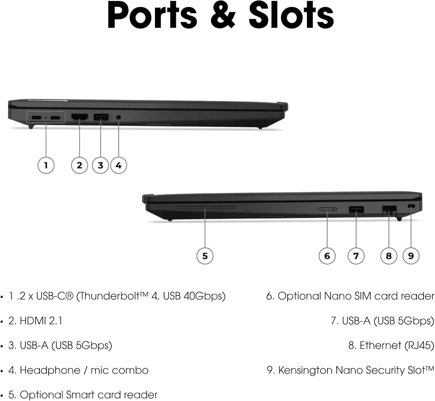 Lenovo ThinkPad T16 Gen 3 Business Laptop (16" FHD+, Intel 12-Core Ultra 5 125U (>i7-1355U), 16GB DDR5, 512GB SSD), 2X Thunderbolt 4, Fingerprint, Backlit, 5MP Webcam, Ethernet, Win 11 Pro, MAJ Deskp 6 Lenovo ThinkPad T16 Gen 3 Business Laptop (16" FHD+, Intel 12-Core Ultra 5 125U (>i7-1355U), 16GB DDR5, 512GB SSD), 2X Thunderbolt 4, Fingerprint, Backlit, 5MP Webcam, Ethernet, Win 11 Pro, MAJ Deskp - الصورة 6