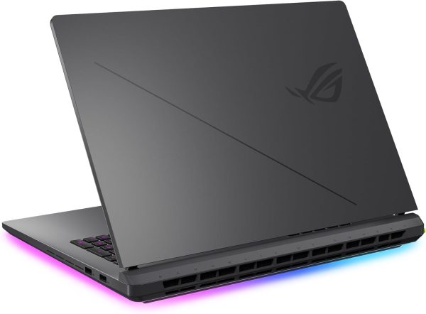 ⁦ASUS ROG Strix G18 Gaming Laptop, Intel Ultra 9-275HX, 32 GB DDR5 RAM, 4 TB PCIe SSD, 18" 2.5K (2560x1600) 240Hz Nebula Display, N-vidia G-Force RTX 5070Ti, 4-Zone RGB Keyboard, W11 Pro, Eclipse Gray⁩ - الصورة ⁦8⁩