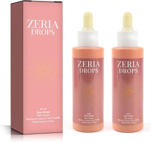 Sunless Tanning Drops, Tanning Drops, for Face and Body, Liquid Tanning Drop, Suitable for all skin types, 2 * 60ML