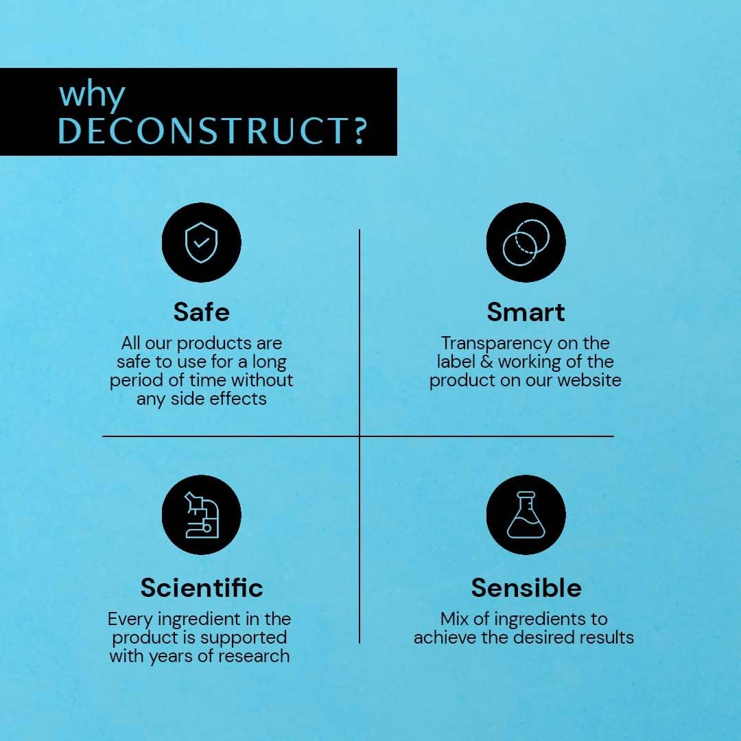 Deconstruct Hyaluronic Acid & Squalane Moisturizer - 0.2% Hyaluronic acid 1% Squalane | Lightweight moisturiser | For long lasting & non-greasy hydration | 50 gm 6 Deconstruct Hyaluronic Acid & Squalane Moisturizer - 0.2% Hyaluronic acid 1% Squalane | Lightweight moisturiser | For long lasting & non-greasy hydration | 50 gm - الصورة 6