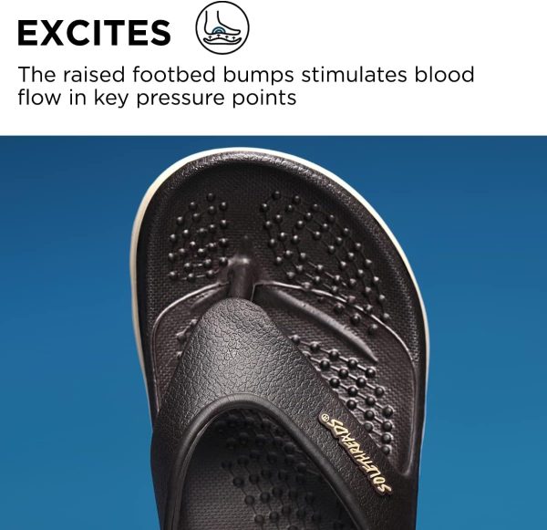 ⁦SOLETHREADS Active-ortho (L) womens Flip-Flop⁩ - الصورة ⁦7⁩