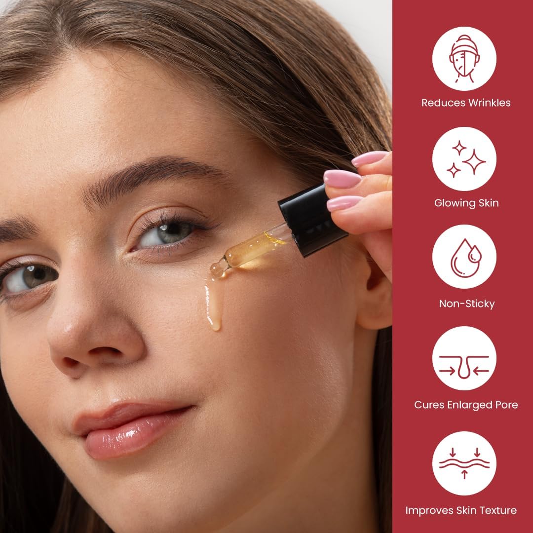 VIBRANT GLAMOÚR Anti-Aging Retinol Face Serum - Rejuvenate with Natural Ingredients - Cruelty-Free Skincare - 30ML 5 VIBRANT GLAMOÚR Anti-Aging Retinol Face Serum - Rejuvenate with Natural Ingredients - Cruelty-Free Skincare - 30ML - الصورة 5