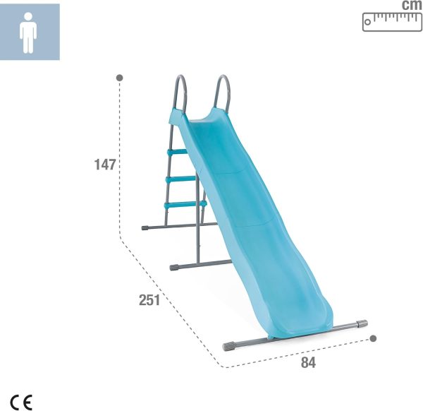 ⁦Intex 2.44M Freestanding Slide⁩ - الصورة ⁦4⁩
