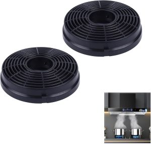 2PCS Carbon Filter For Cooker Hoods,Cooker Hood Filters,Charcoal Filters For Cooker Hood,Compatible With Hja2480 Hja2908 Lam2401 Recirculating Carbon Charcoal Filters Replacement Extractor Vent Fan