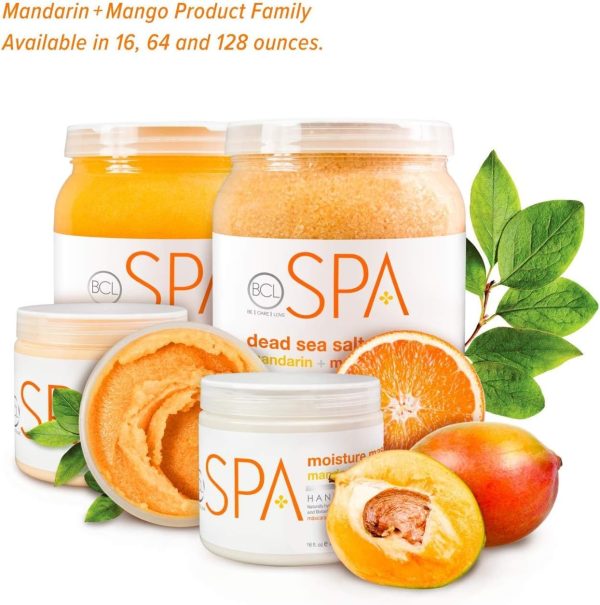 ⁦BCL SPA Sugar Scrub Mandarin + Mango, 16 oz⁩ - الصورة ⁦7⁩