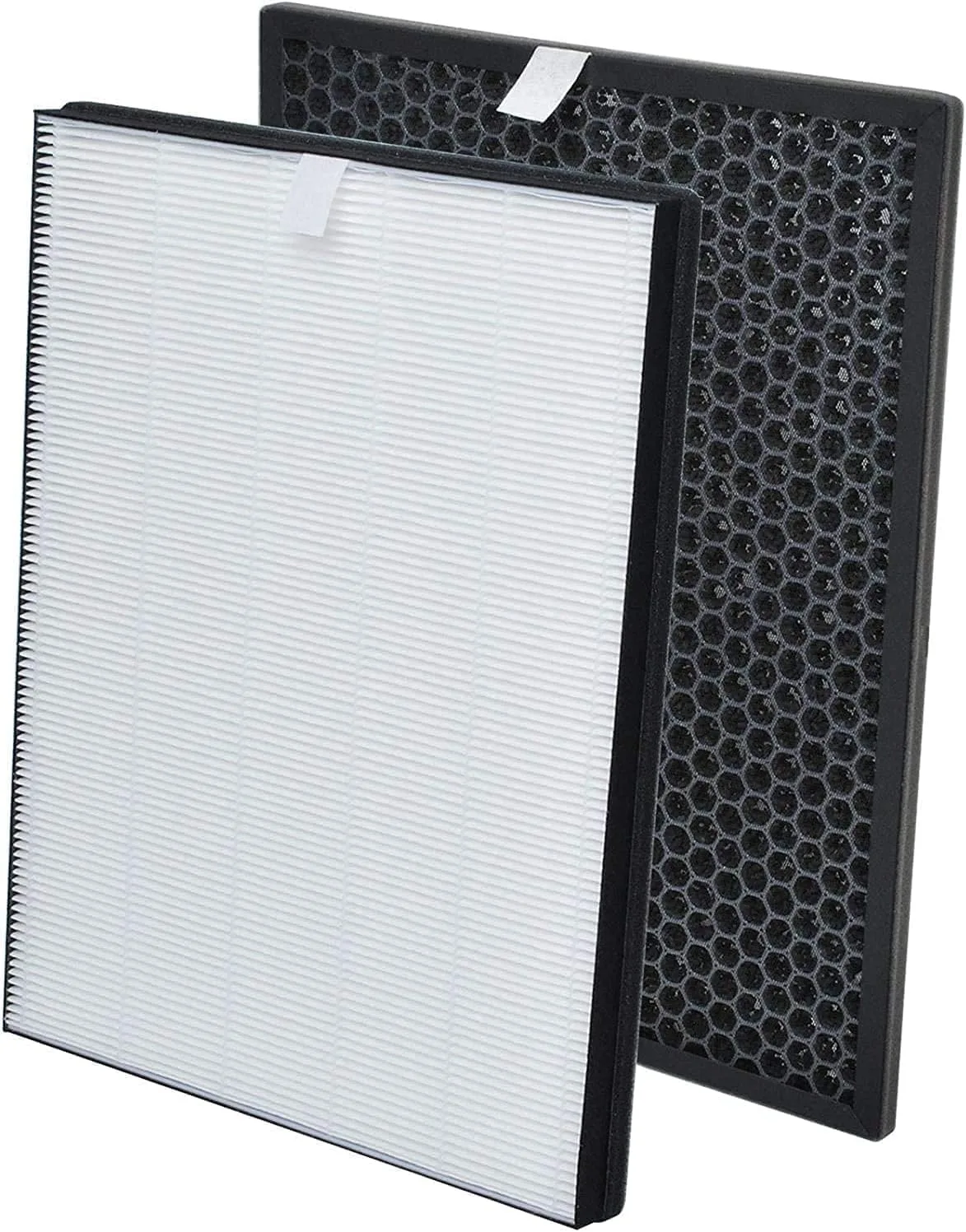 FY1413/40 Active Carbon & FY1410/40 HEPA Replacement Filter Set Compatible with Philips Air Purifier Series 1000 1000i, Replace AC1214 AC1215 AC1217 AC2729(HEPA Filter + Activated Carbon Filter)