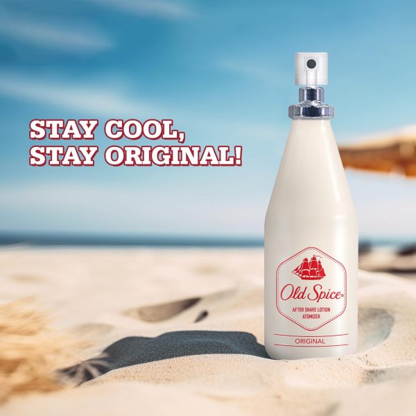 ⁦Old Spice After Shave Lotion Atomizer Original - 150 ml⁩ - الصورة ⁦2⁩
