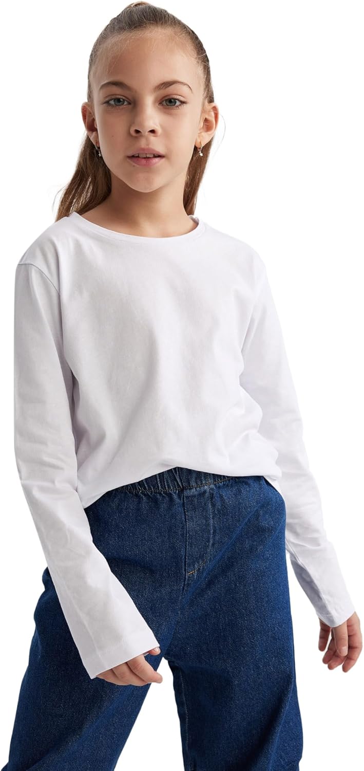 DeFacto Girls B7785A8 T-Shirt 1 DeFacto Girls B7785A8 T-Shirt