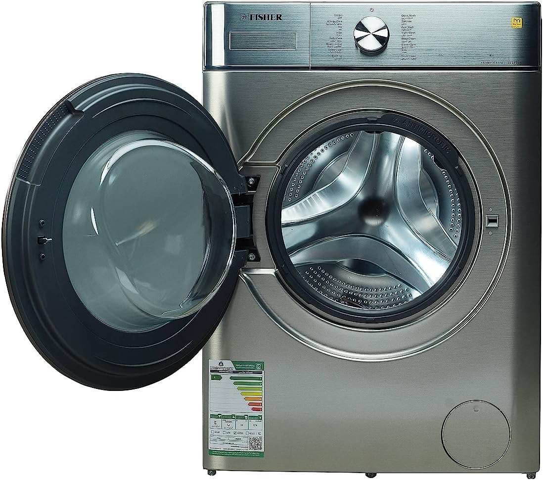 فيشر غسالة FAWMF-MBS10S، تعبئة أمامية، أخضر 3 فيشر غسالة FAWMF-MBS10S، تعبئة أمامية، أخضر - الصورة 3