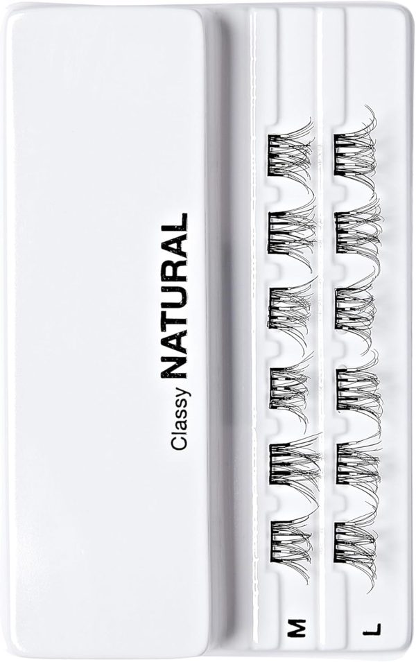 ⁦imPRESS KISS Press-On Falsies No- Glue False Eyelash Clusters precision Applicator, 1 Piece, Non Stick, Ergonomic, Easy to use⁩ - الصورة ⁦7⁩
