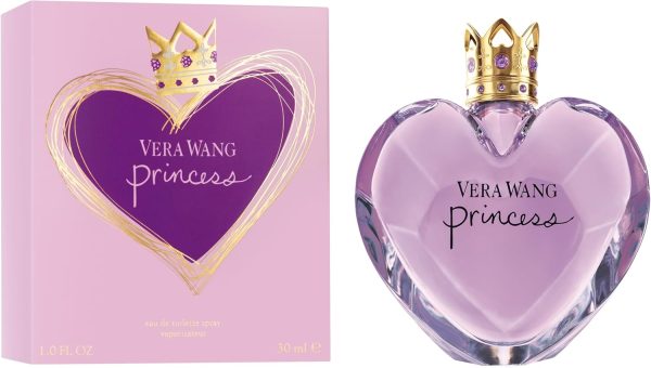 ⁦Vera Wang Princess Eau de Toilette 1 fl oz (Pack of 1), Notes of Apple, Quava, and Vanilla, Women's Fragrance, Long Lasting, Everyday Fragrance⁩ - الصورة ⁦6⁩