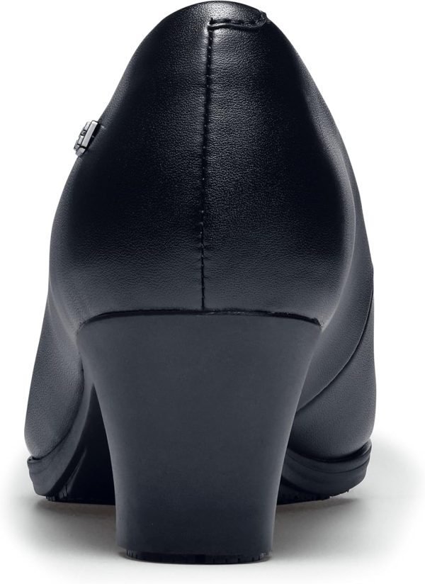 ⁦Shoes for Crews Olivia, Women's Slip-Resistant High Heel Dress Shoes for Work⁩ - الصورة ⁦5⁩