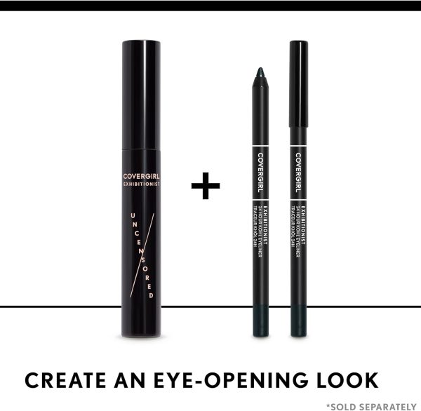 ⁦COVERGIRL Exhibitionist 24-Hour Kohl Eyeliner, Burgundy,Gel⁩ - الصورة ⁦5⁩