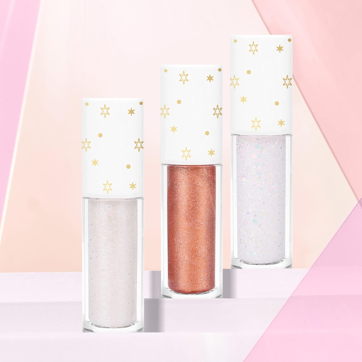 Geeneiya Liquid Glitter Eyeshadow Korean Makeup Under Eye Shadow Bling,Pigmented, Long Lasting, Quick Drying, Loose Glitter Glue for Crystals EyeMakeup (Colorful Galaxy 01) 6 Geeneiya Liquid Glitter Eyeshadow Korean Makeup Under Eye Shadow Bling,Pigmented, Long Lasting, Quick Drying, Loose Glitter Glue for Crystals EyeMakeup (Colorful Galaxy 01) - الصورة 6