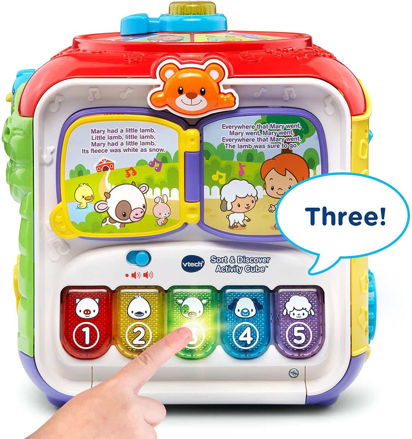 VTech Sort and Discover Activity Cube 2 VTech Sort and Discover Activity Cube - الصورة 2