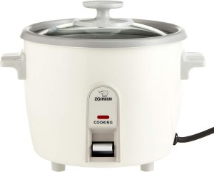 Zojirushi NH-SQ-06 Rice Cooker 0.6L, White