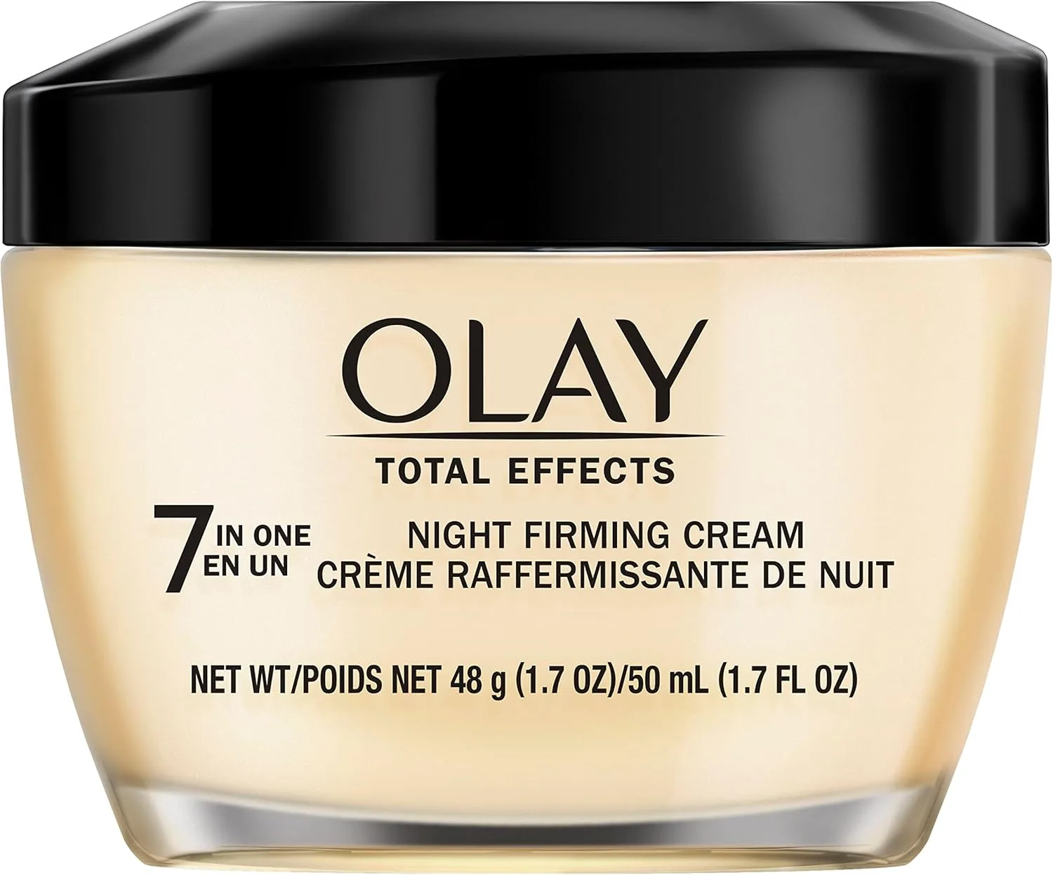 Olay Total Effects Anti-Aging Night Firming Cream & Face Moisturizer with Vitamin C & E, 1.7 Fluid Ounce