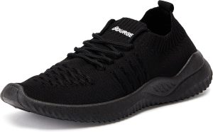 Bourge Women's Micam-504 Black Sports Shoes - 3(Micam-504-03)