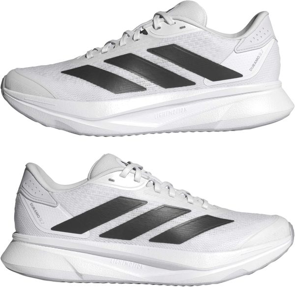 ⁦adidas Duramo Sl 2 Running White Women Shoes, 38 2/3 EU⁩ - الصورة ⁦6⁩