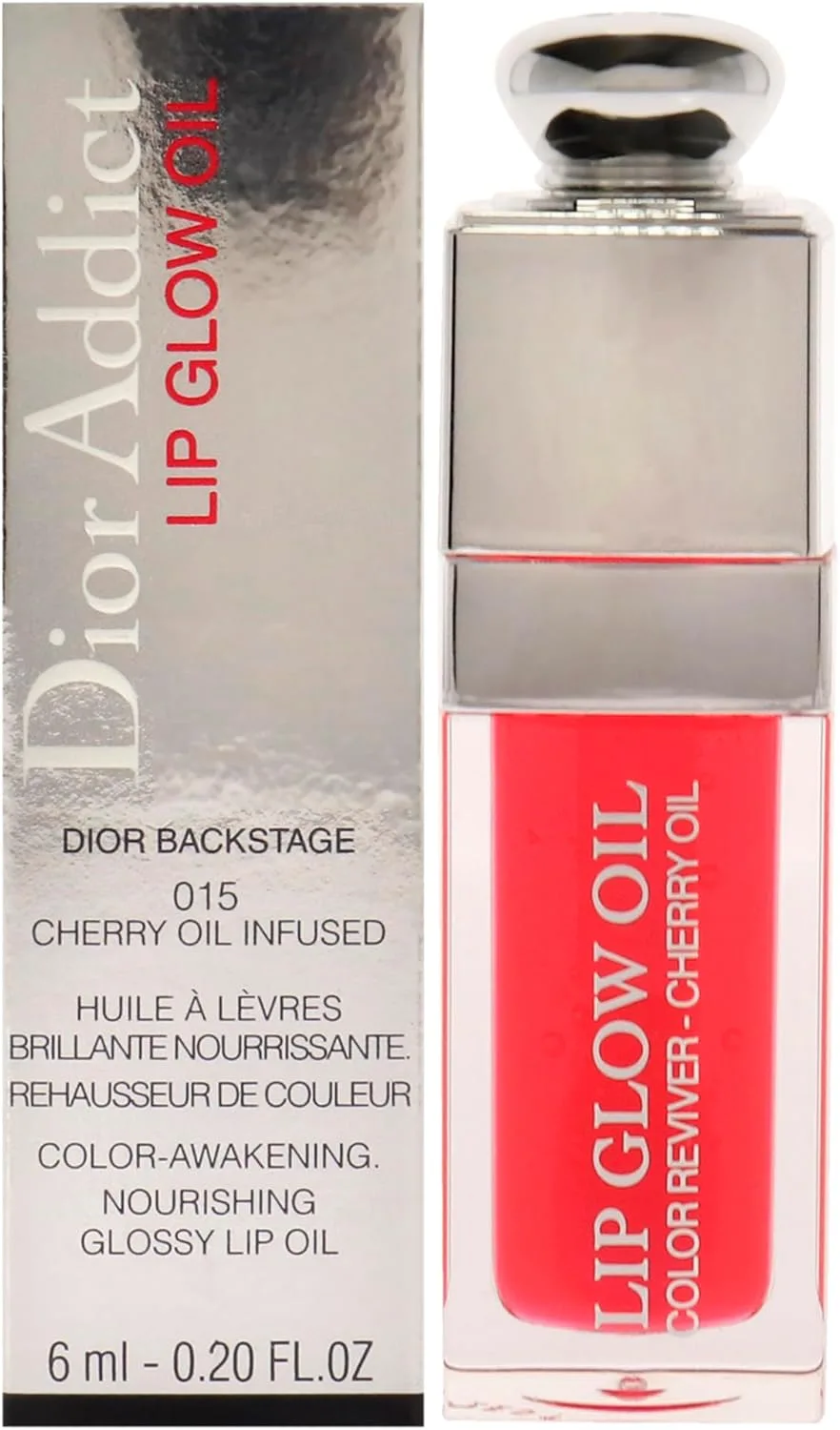 Dior Addict Lip Glow Oil - # 015 Cherry - 6ml/0.2oz