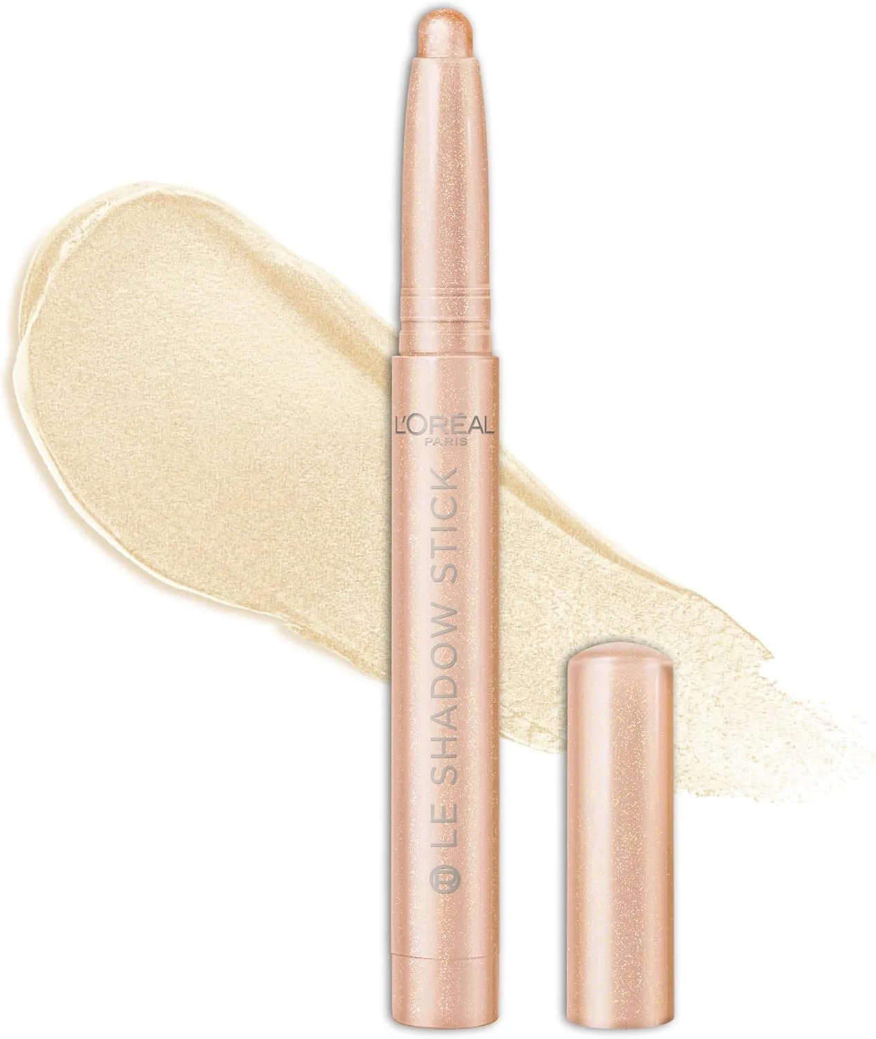 L'Oréal Paris Le Shadow Stick by Paradise #105 Mesmerizing Gold Eyeshadow in Practical Pen Format, Glossy Finish, Long Lasting Gel Texture, 1.4 g