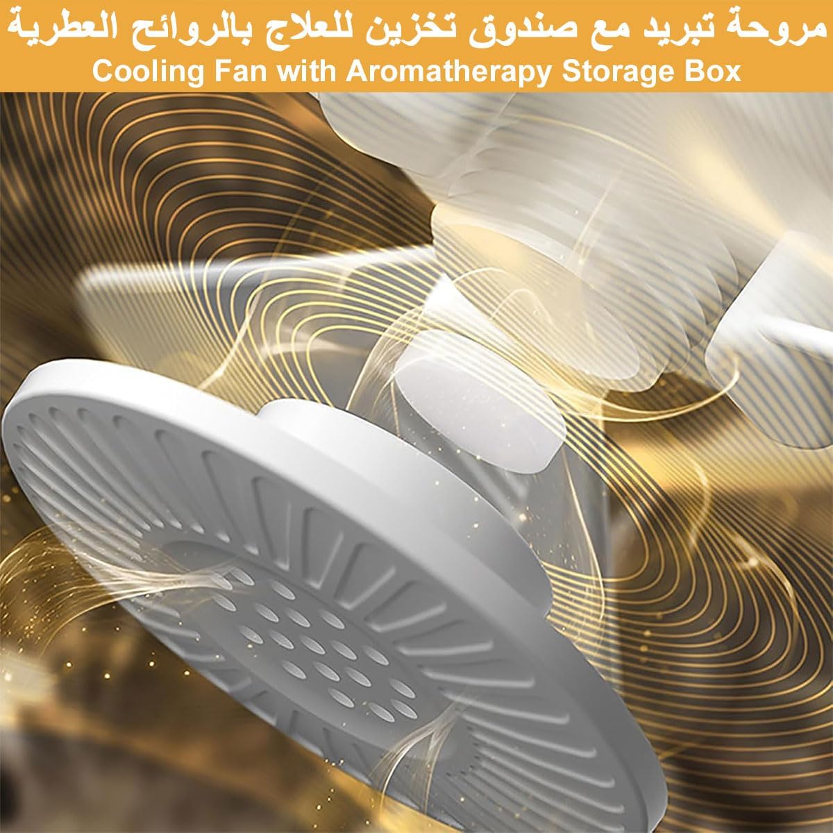 Standing Fan with Lamp & Folding Tripod Stand, 2 In 1 Mini Portable Camping Floor Table Desk Fan with Ceiling Hanging Hook Remote 7200mAh 4 Wind Speeds 3 Colors LED Rechargable for Outdoor Home Office 6 Standing Fan with Lamp & Folding Tripod Stand, 2 In 1 Mini Portable Camping Floor Table Desk Fan with Ceiling Hanging Hook Remote 7200mAh 4 Wind Speeds 3 Colors LED Rechargable for Outdoor Home Office - الصورة 6