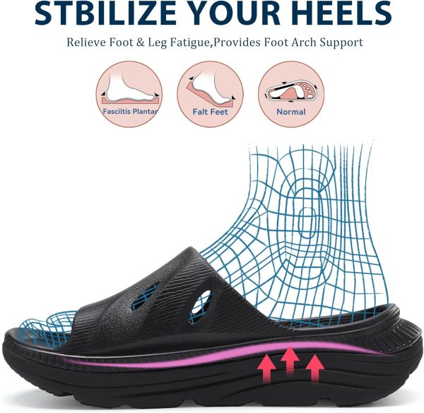 ⁦OZLOOK Womens Recovery Sandals⁩ - الصورة ⁦3⁩
