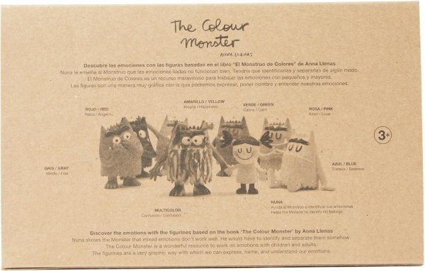 ⁦Comansi The Colour Monster figurines collection⁩ - الصورة ⁦16⁩