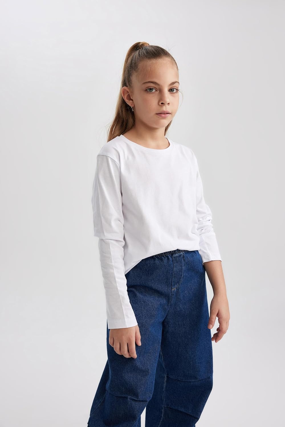 DeFacto Girls B7785A8 T-Shirt 6 DeFacto Girls B7785A8 T-Shirt - الصورة 6