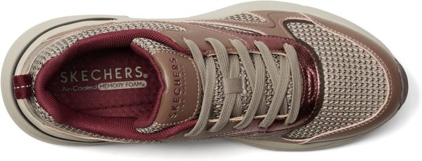 ⁦Skechers Women's Hazel-Metallic Soiree Sneaker⁩ - الصورة ⁦2⁩