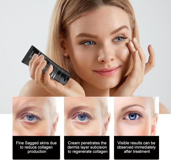 ⁦POSICHE Eye Firming Cream 30ml, Diminish Fine Lines, Reduce Under-Eye Bags, Repair Dark Circles, Tighten Eye Contours, Hydrate and Moisturize, Nourish Eye Area, Improve Skin Elasticity, Refresh⁩ - الصورة ⁦7⁩