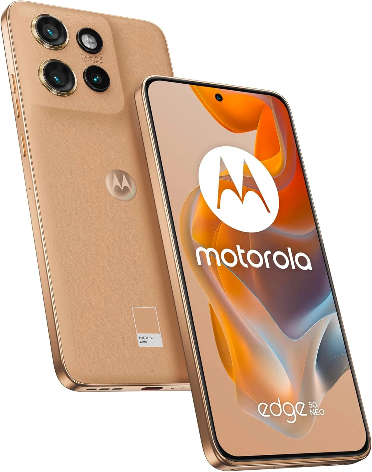 Motorola Edge 50 Neo Dual-SIM 512GB ROM + 12GB RAM (GSM Only | No CDMA) Factory Unlocked 5G Smartphone (Pantone Lattè) - International Version