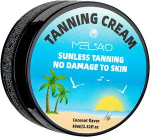 NALACAL Self-Tanning Cream for Face and Body, Self Tanning Without The Sun, Streak-Free, Fake Tan & Quick Tan for Natural-Looking for Men & Women,Coconut