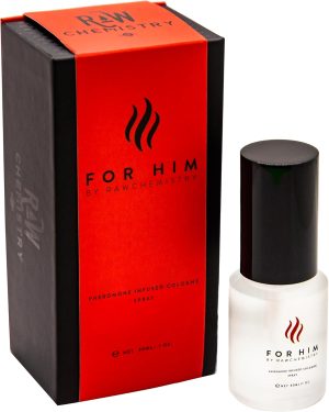 RawChemistry Cologne, for Him [Attention Formula] - Bold, Extra Strength Formula 1 oz.