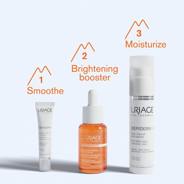 ⁦Uriage Dépiderm Corrective Eye Contour 15ml - Anti-Puffiness & Dark Circles - Moisturizing & Protective Eye Corrector - Dermatologically Tested⁩ - الصورة ⁦8⁩
