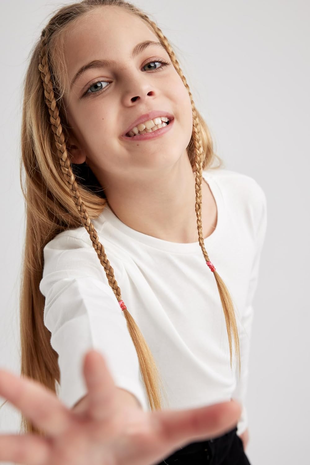 DeFacto Girls B7785A8 T-Shirt 4 DeFacto Girls B7785A8 T-Shirt - الصورة 4