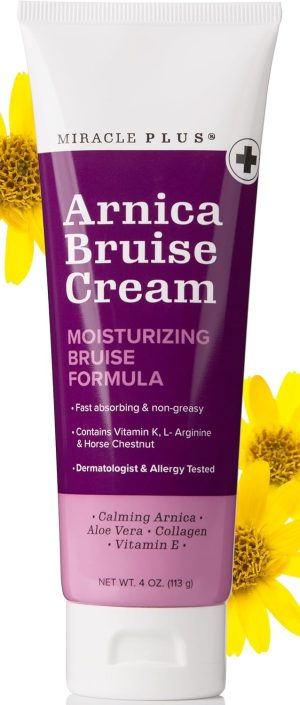 Miracle Plus Arnica Bruise Cream,4oz